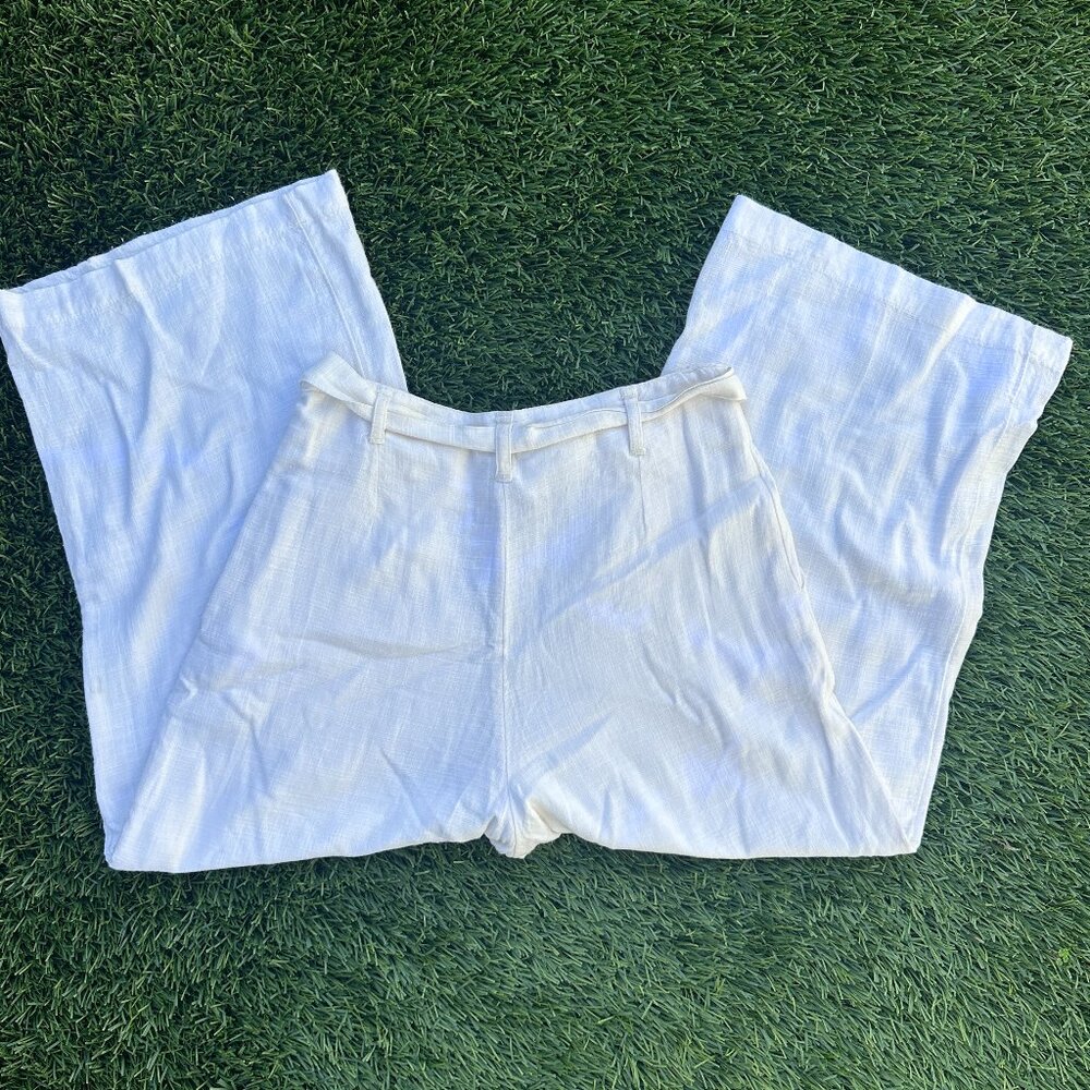 L Space Cream Wide-Leg Pants – XS - Picture 4 of 10